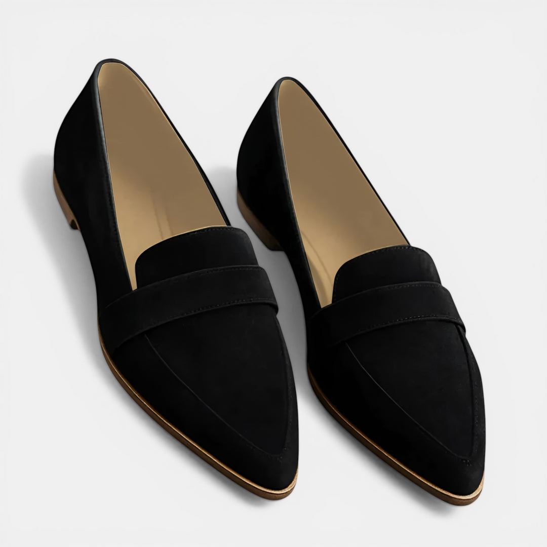 Laura | Pointed Toe Slip-On Loafer