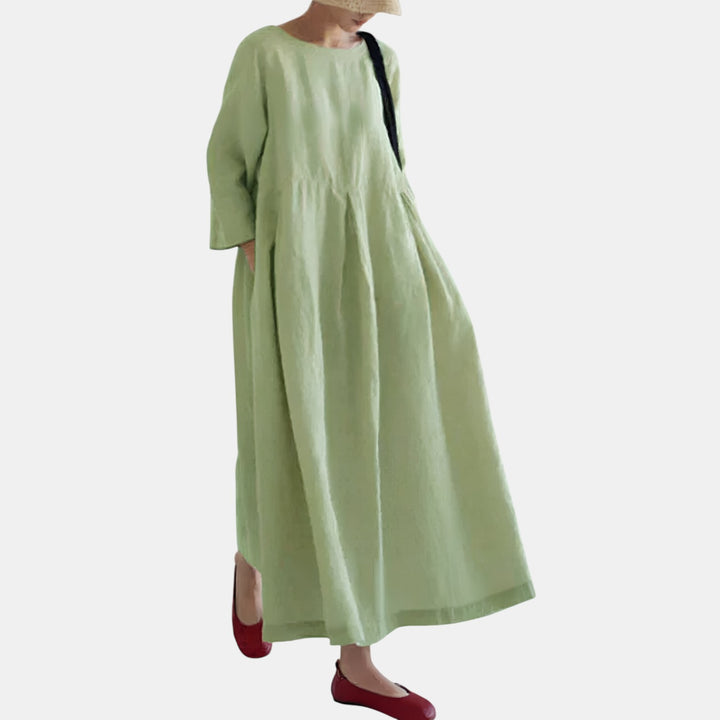Ottoline | Loose Tent Maxi Dress with Pockets