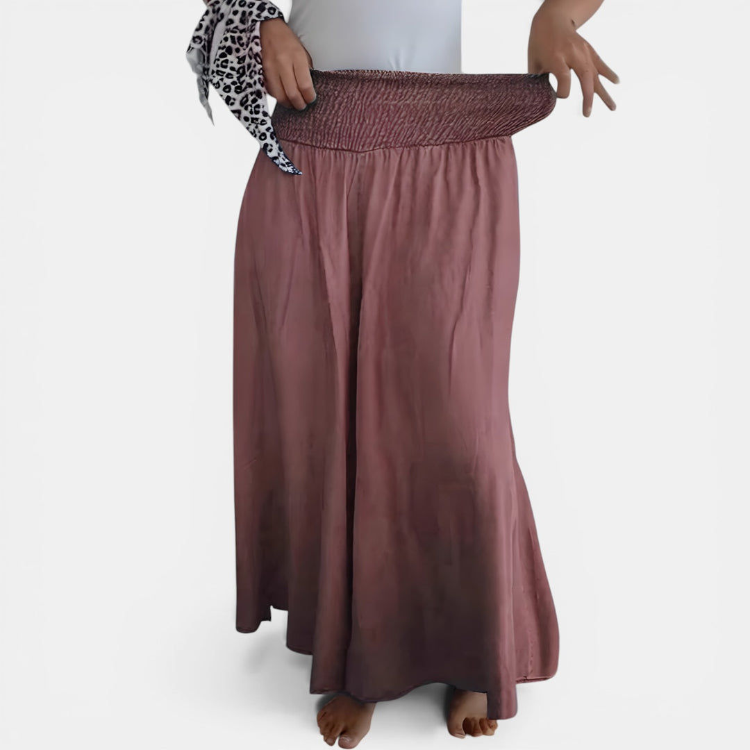 Evelyn | High Waist Wide-Leg Trousers