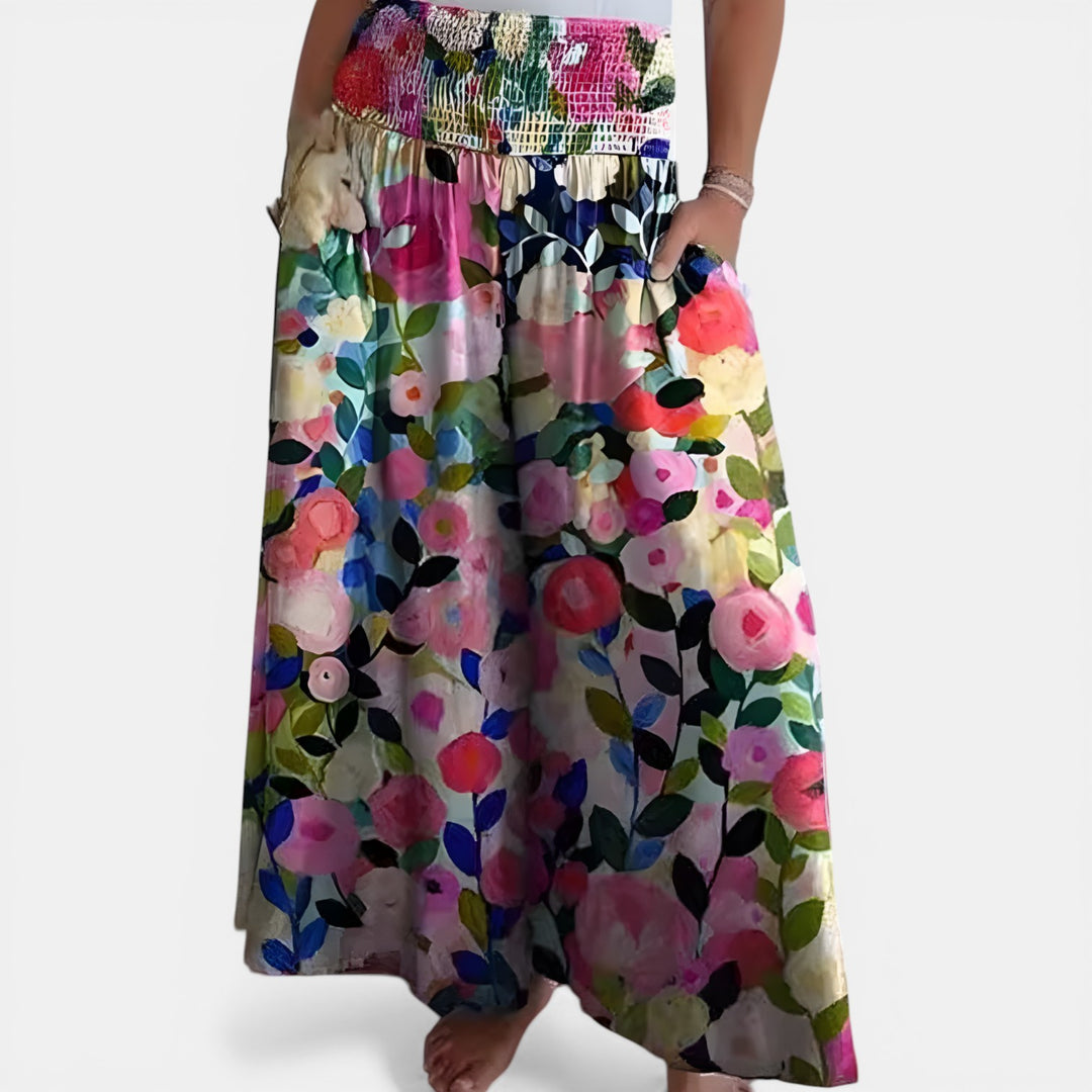 Evelyn | High Waist Wide-Leg Trousers