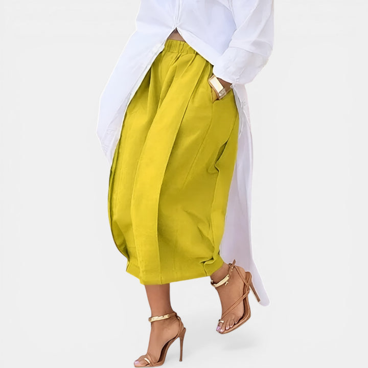 Diane | Wide Leg Pleated Pants