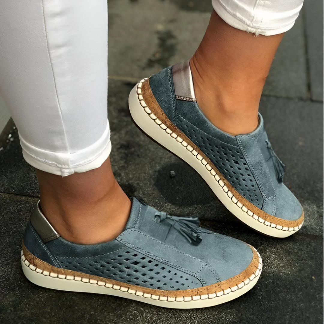 Ida | Perforated Slip-On Sneaker