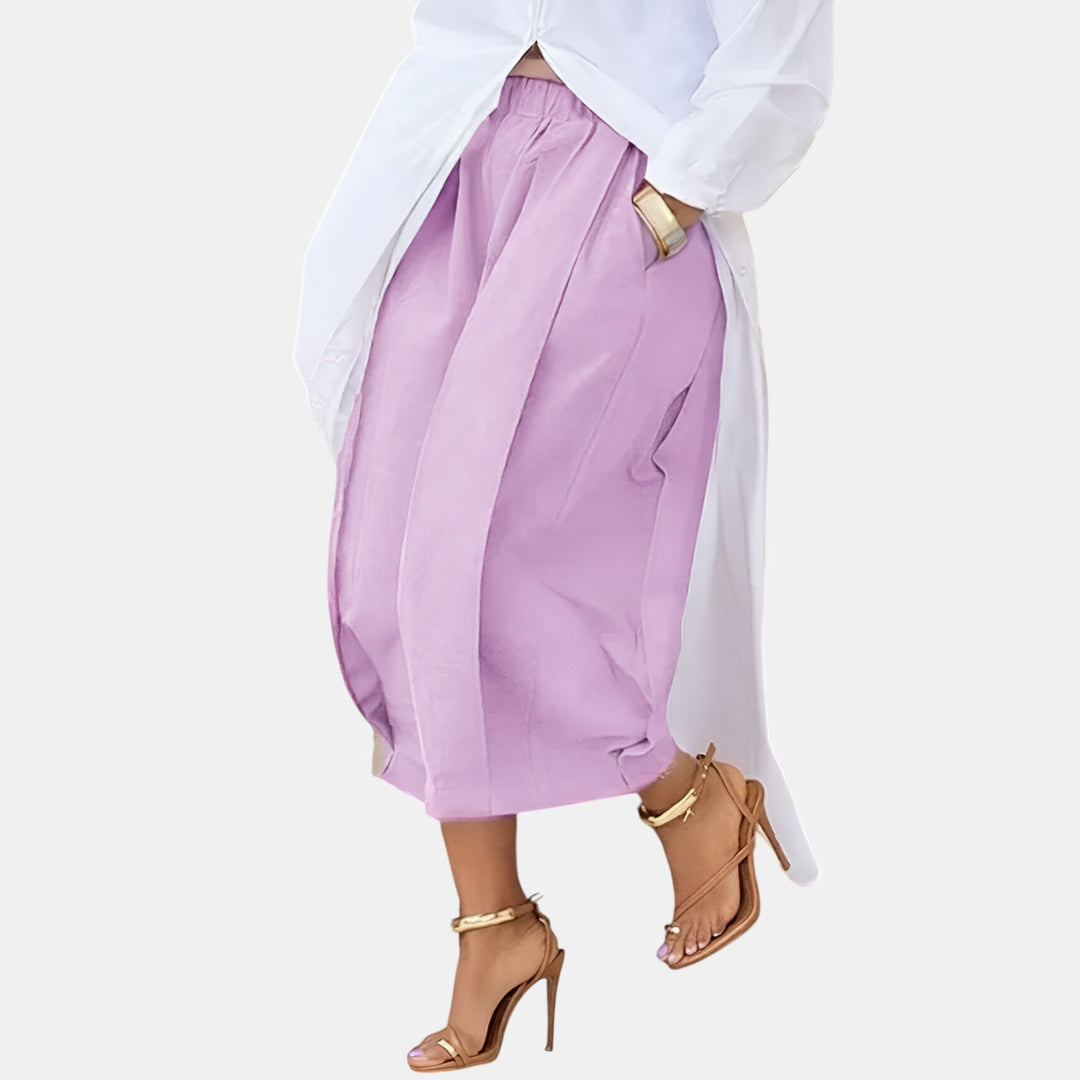 Diane | Wide Leg Pleated Pants