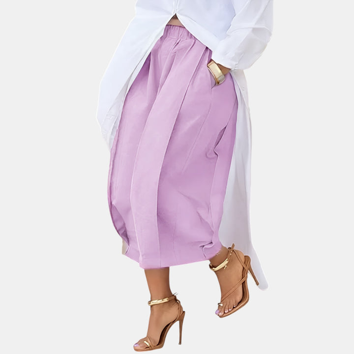 Diane | Wide Leg Pleated Pants