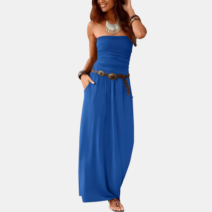 Vivienne | Strapless Bandeau Maxi Dress