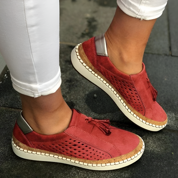 Ida | Perforated Slip-On Sneaker