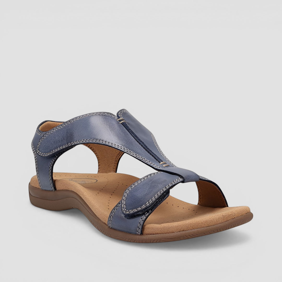 Carolyn | T-Strap Flat Sandal
