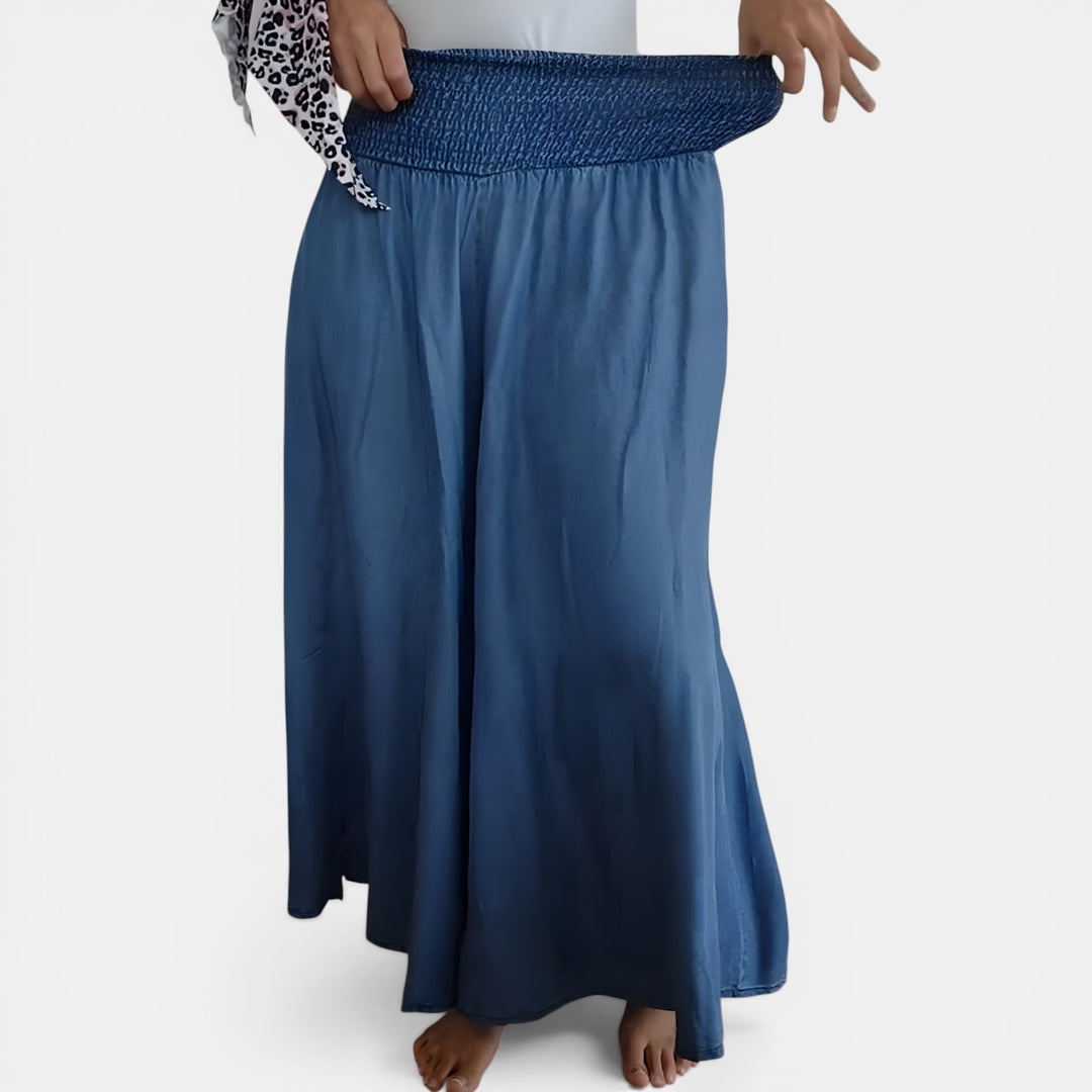 Evelyn | High Waist Wide-Leg Trousers