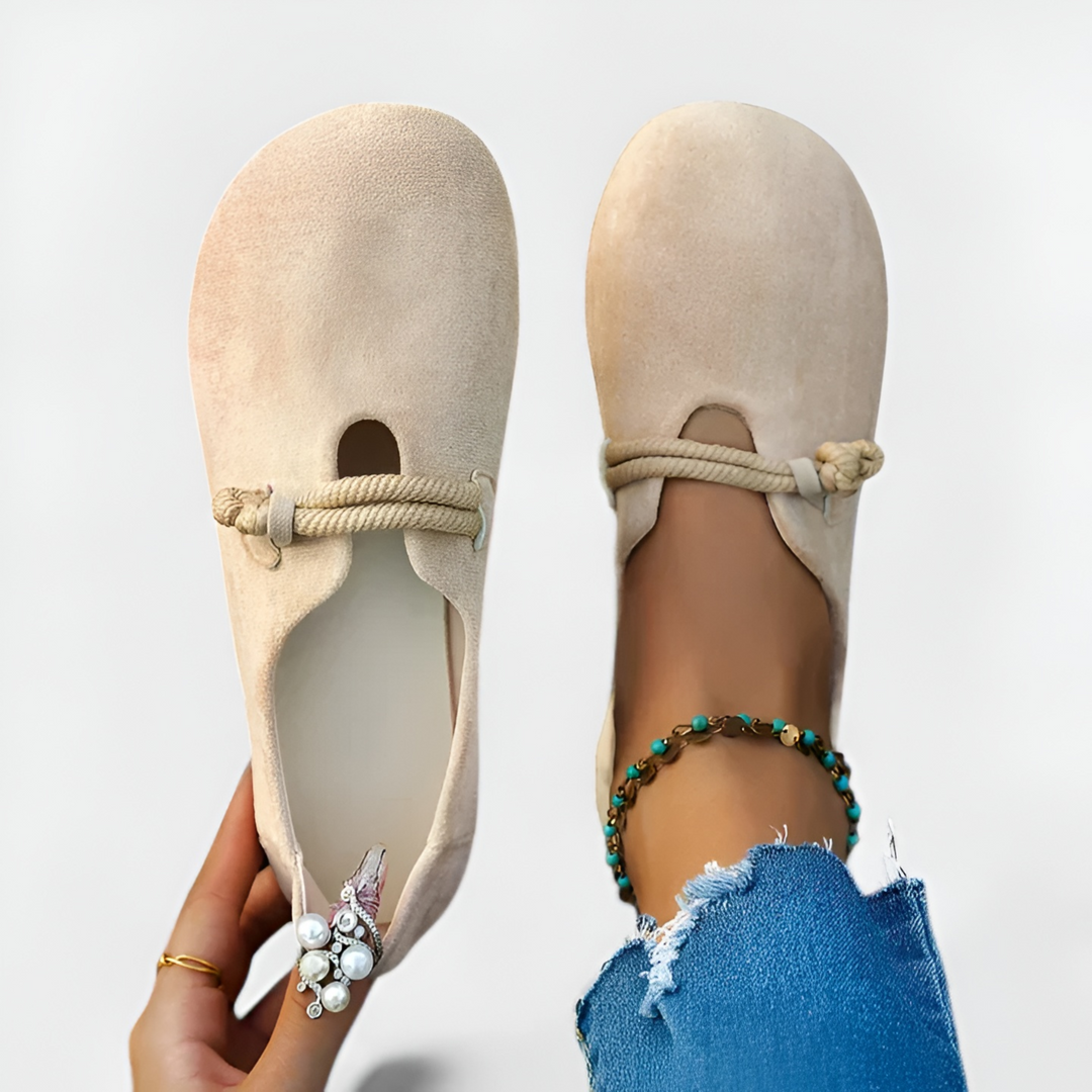 Sylvia | Flat Mary Jane Slip-On