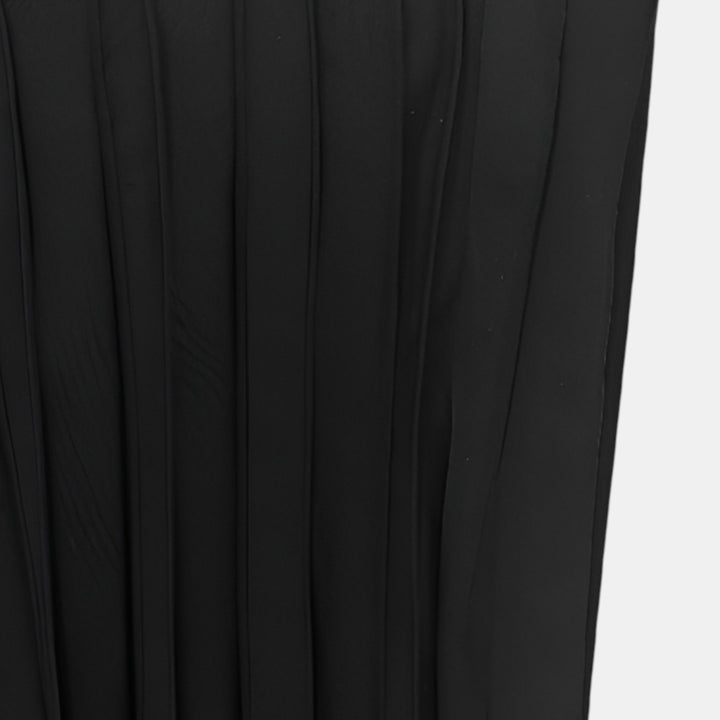 Kathleen | Cape Overlay Pleated Maxi Dress