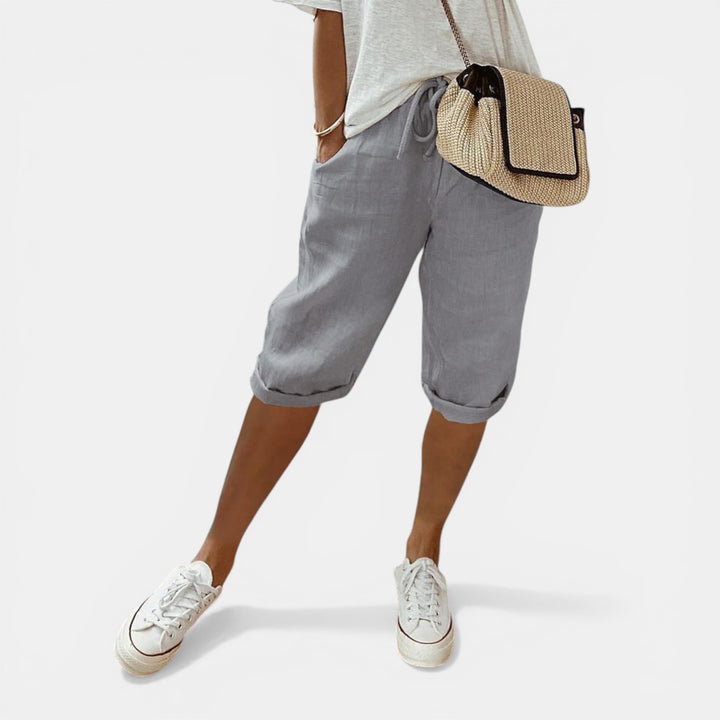 Emma | Relaxed Fit Capri Pant