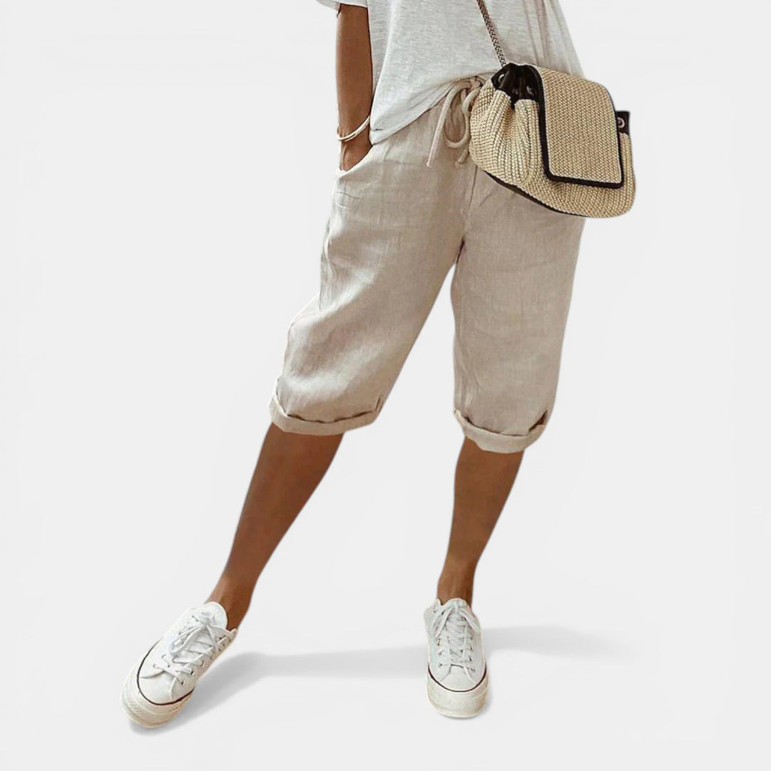 Emma | Relaxed Fit Capri Pant