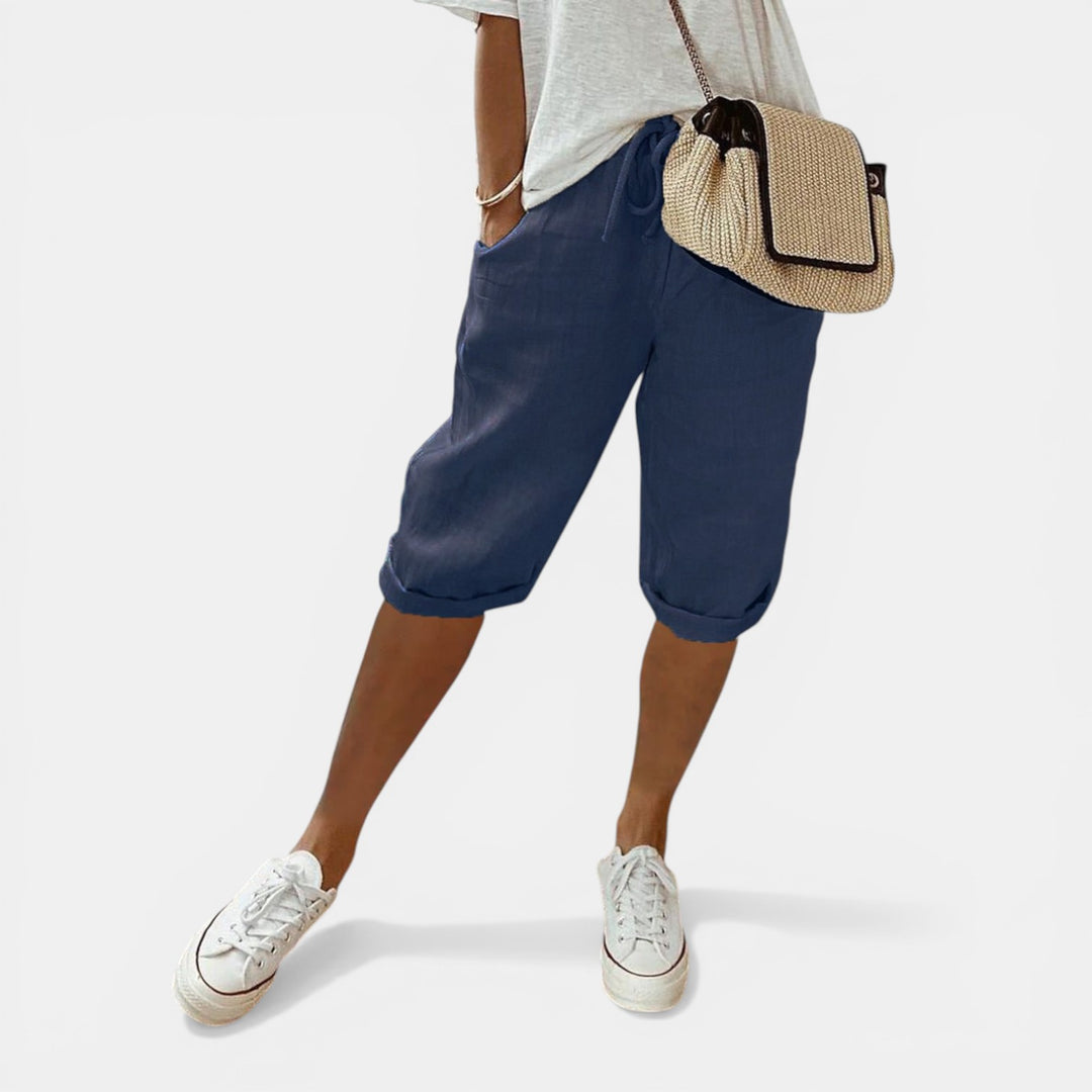 Emma | Relaxed Fit Capri Pant