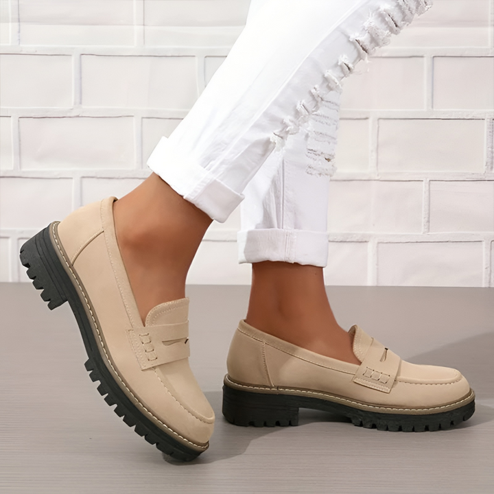 Clara | Platform Penny Loafer