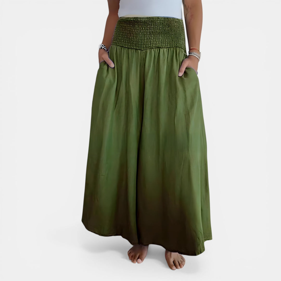 Evelyn | High Waist Wide-Leg Trousers